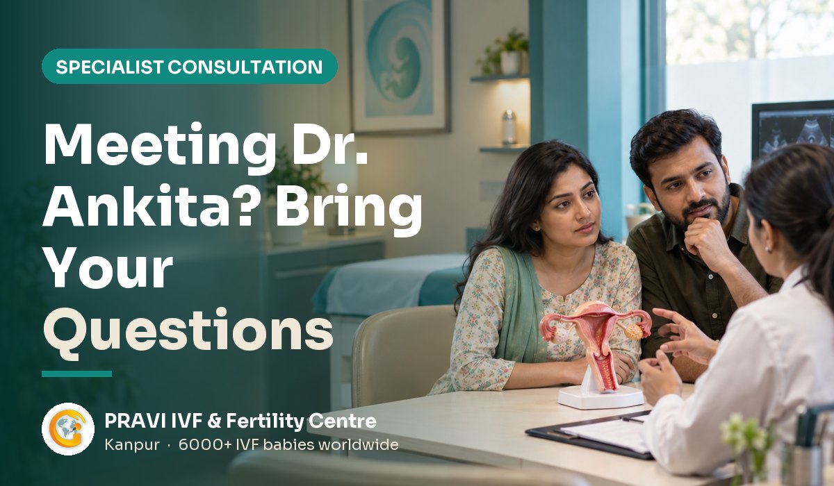 Dr. Ankita: MRCOG Fertility Specialist in Kanpur