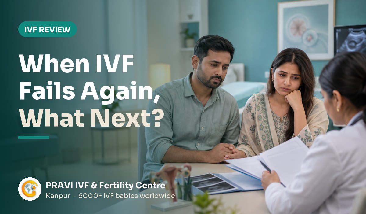 Repeated IVF Failure: Consulting Dr. Monica Sachdeva in Kanpur