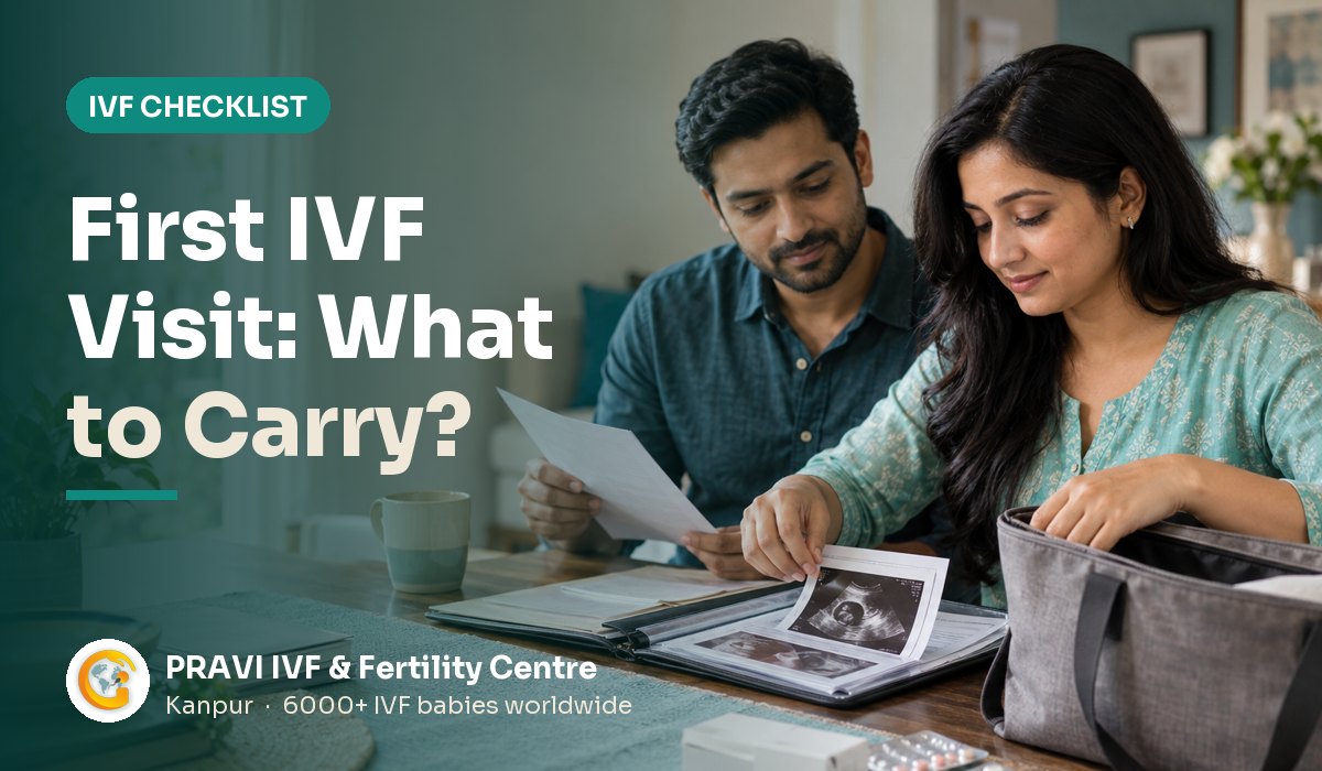 First IVF Consultation in Kanpur: What to Carry