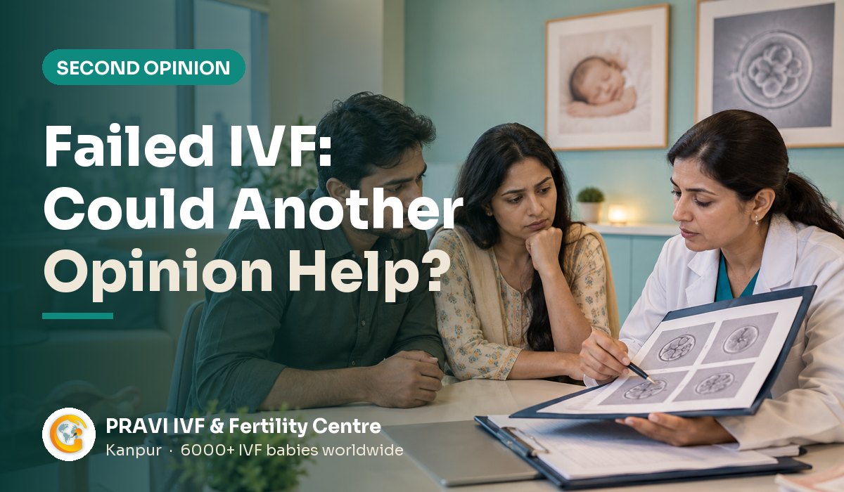 Second Opinion After Failed IVF in Kanpur